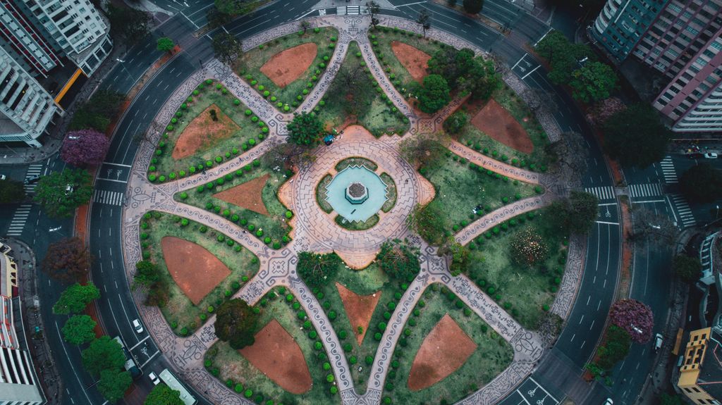 Vista de Praça da Liberdade