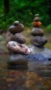 Brown and Gray Stone on Water