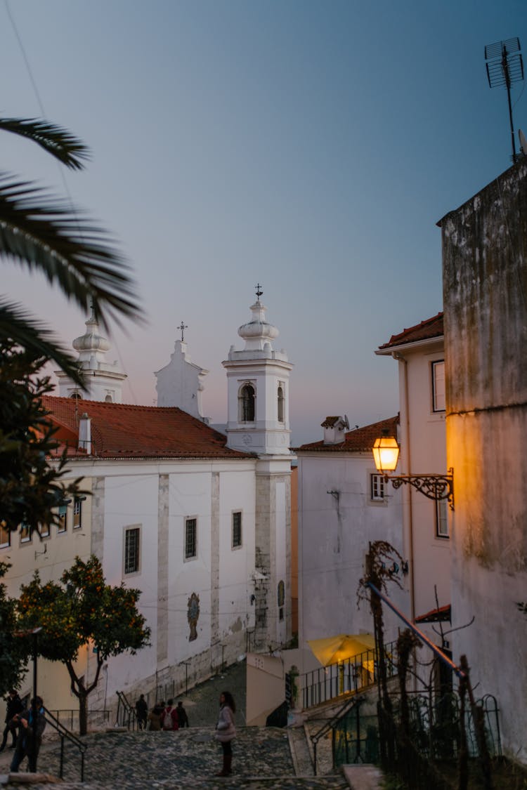 View Of The Church Of Sao Vicente De Fora In Lisbon Portugal