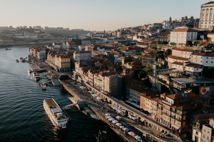 Aerial Photography Of City Buildings 