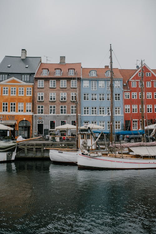 Kostnadsfri bild av båtar, flod, hamn