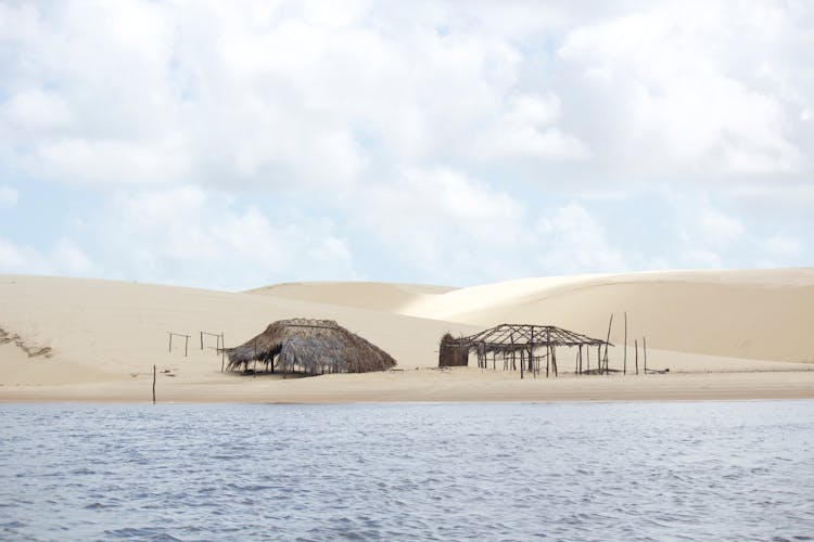 Dunes On Sea Shore