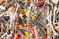 Close-Up Shot of Assorted Tools