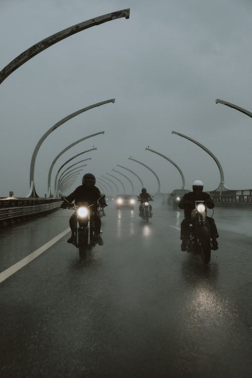 Motorcyclists on the Road