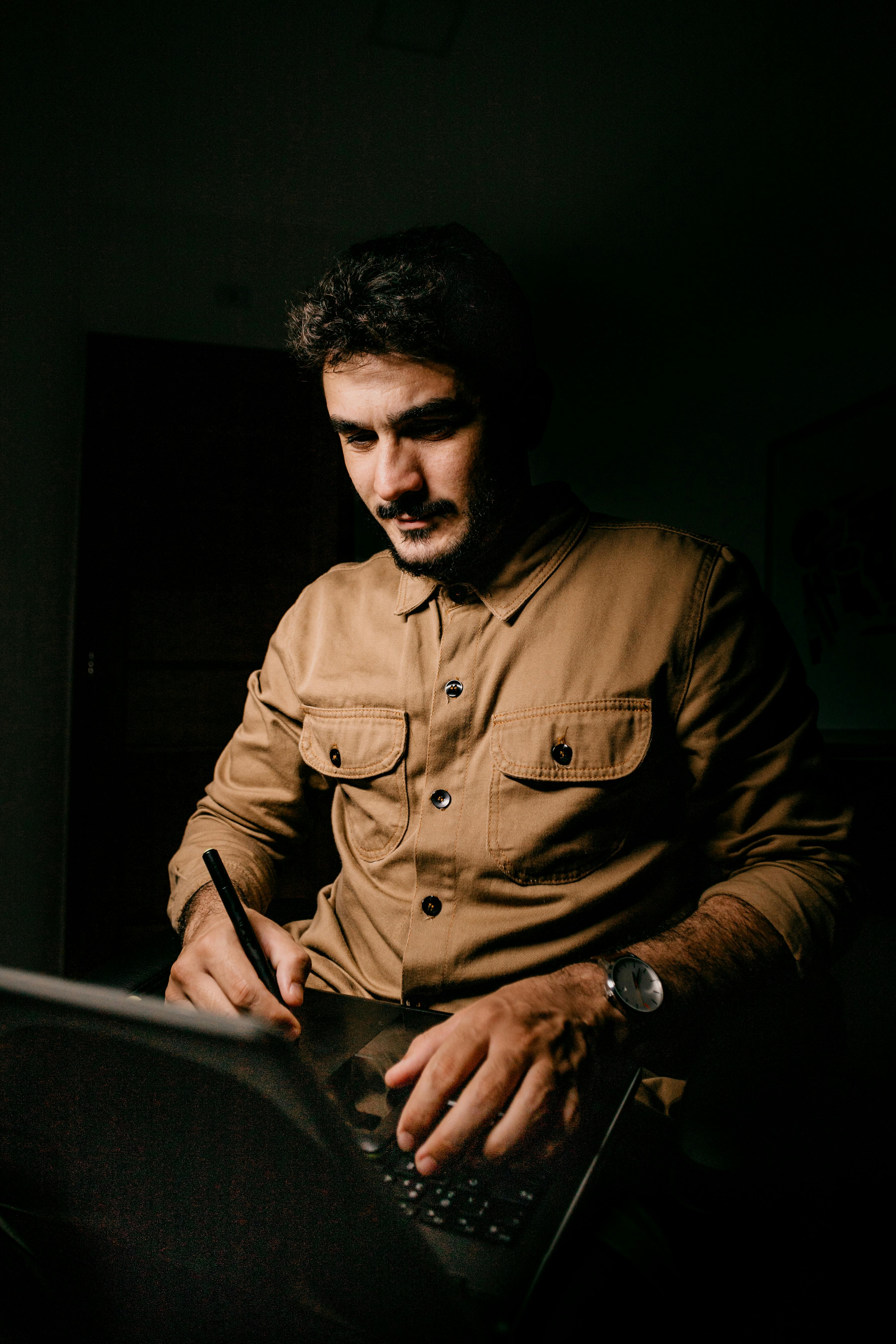 What do you lay down before concrete?