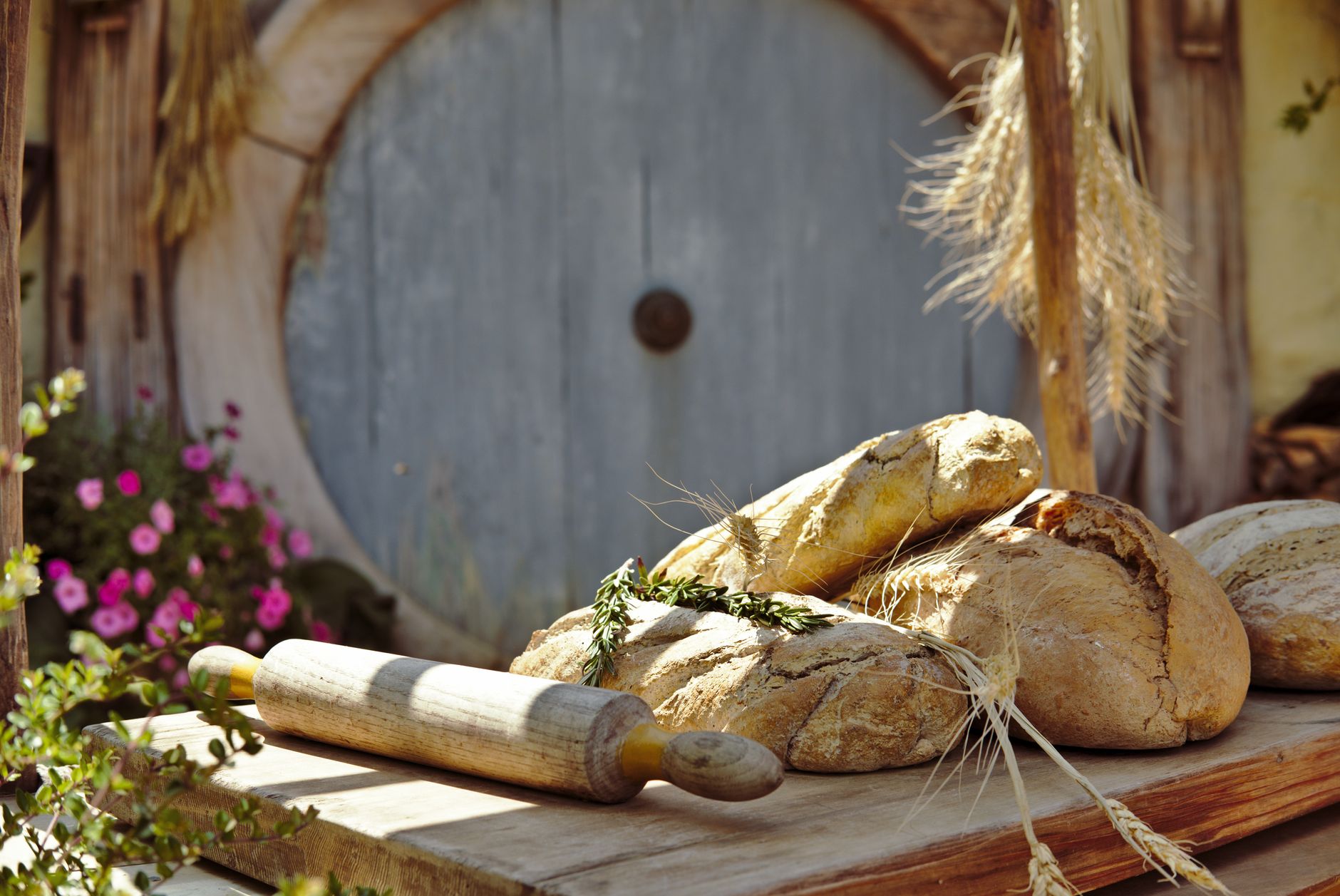 Brood in een dorpsbakkerij in Spanje