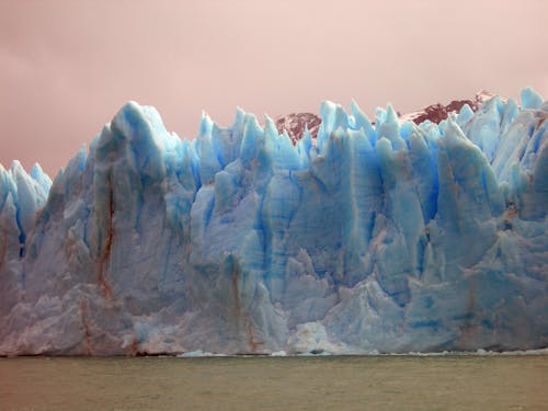 Sea and Melting Iceberg