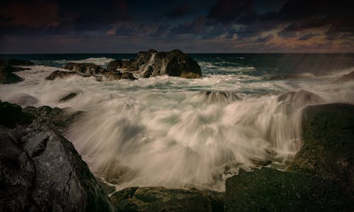 Photos gratuites de cailloux, côte, érodé