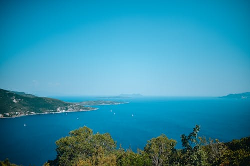 Kostenloses Stock Foto zu bucht, drohne erschossen, luftaufnahmen