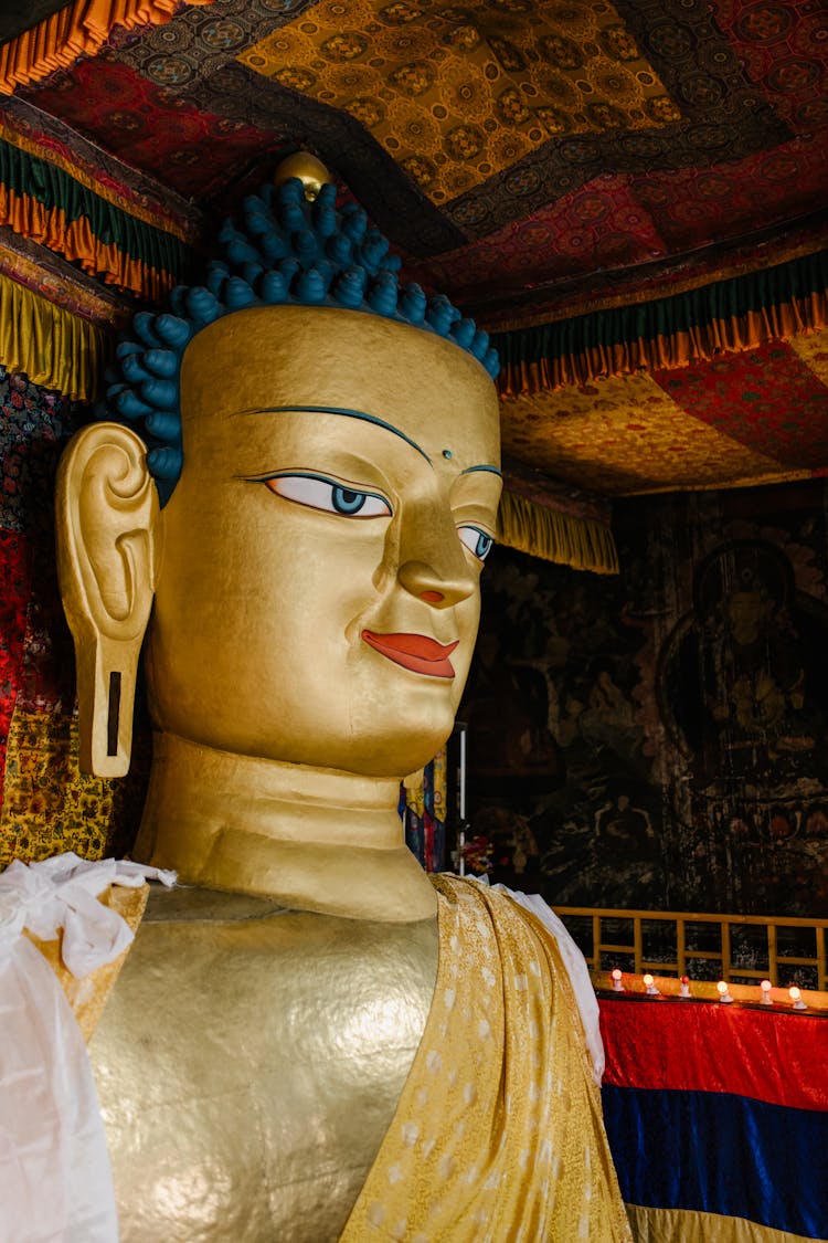 A Statue Of Buddha 