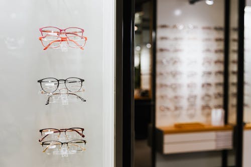 
Eyeglasses on Display