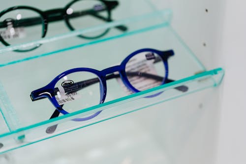Kostnadsfri bild av glasögon, närbild, optik