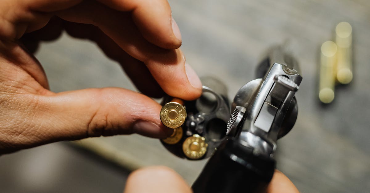 How to hold a gun