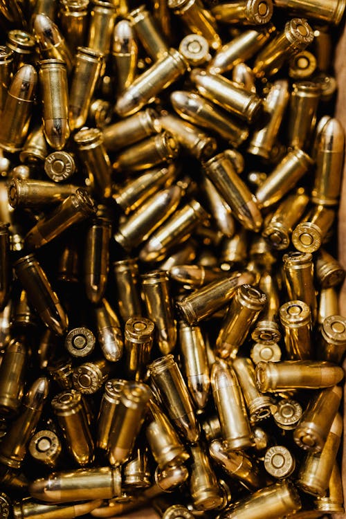Free A Pile of Bullets Stock Photo