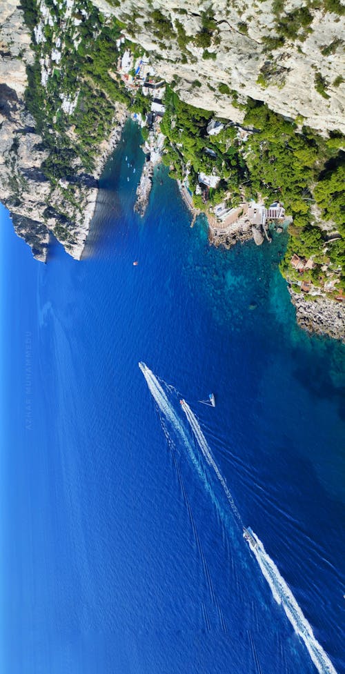 Free stock photo of beautiful nature, capri, cliff