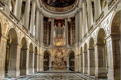 Interior of Chateau de Versailles(Palace of Versailles), Great Hall Ballroom