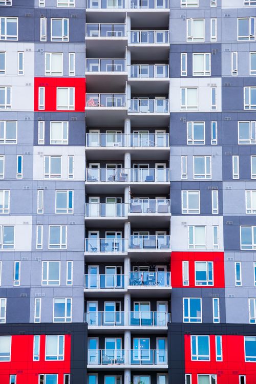 Exterior of residential building in city · Free Stock Photo