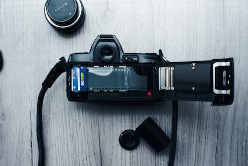 คลังภาพถ่ายฟรี ของ กล้องสีดำ, คลาสสิก, นิคอน