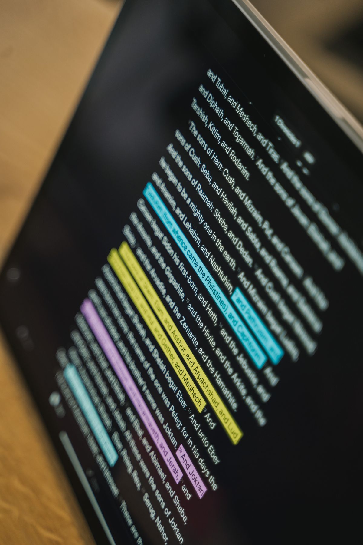Linguistic experts reviewing AI datasets