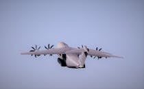 Close-Up Shot of a Flying Fighter Aircraft