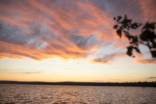 Ilmainen kuvapankkikuva tunnisteilla auringonlasku, järvi, Kanada