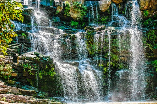 Foto d'estoc gratuïta de aigua, bonic, cascada