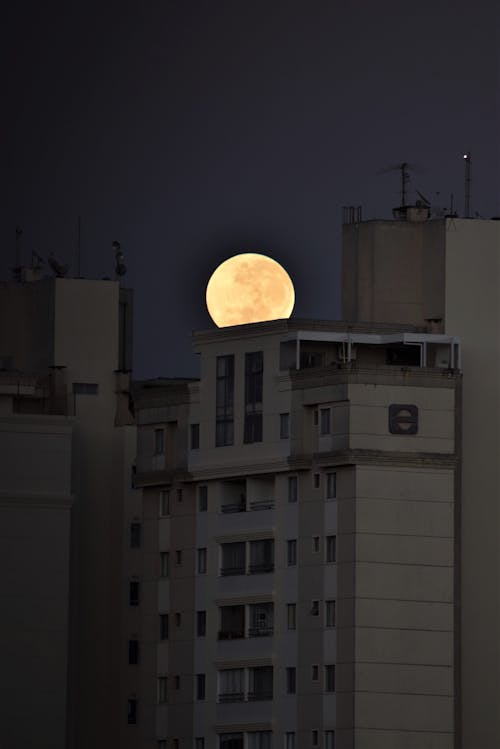 Foto d'estoc gratuïta de astronomia, cel nocturn, edifici