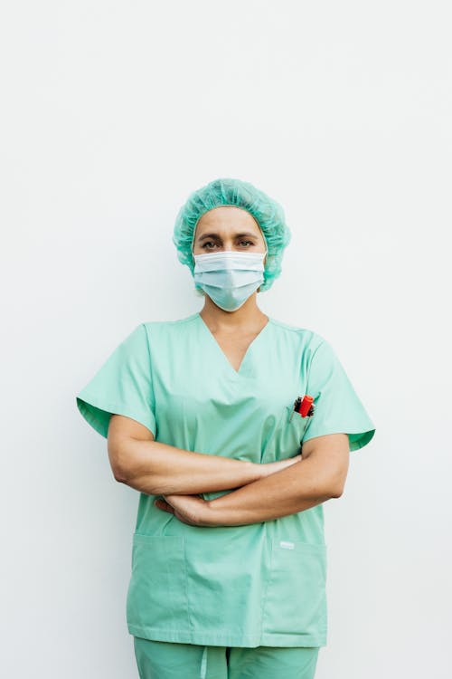 무료 간호사, 머리 그물, 서 있는의 무료 스톡 사진