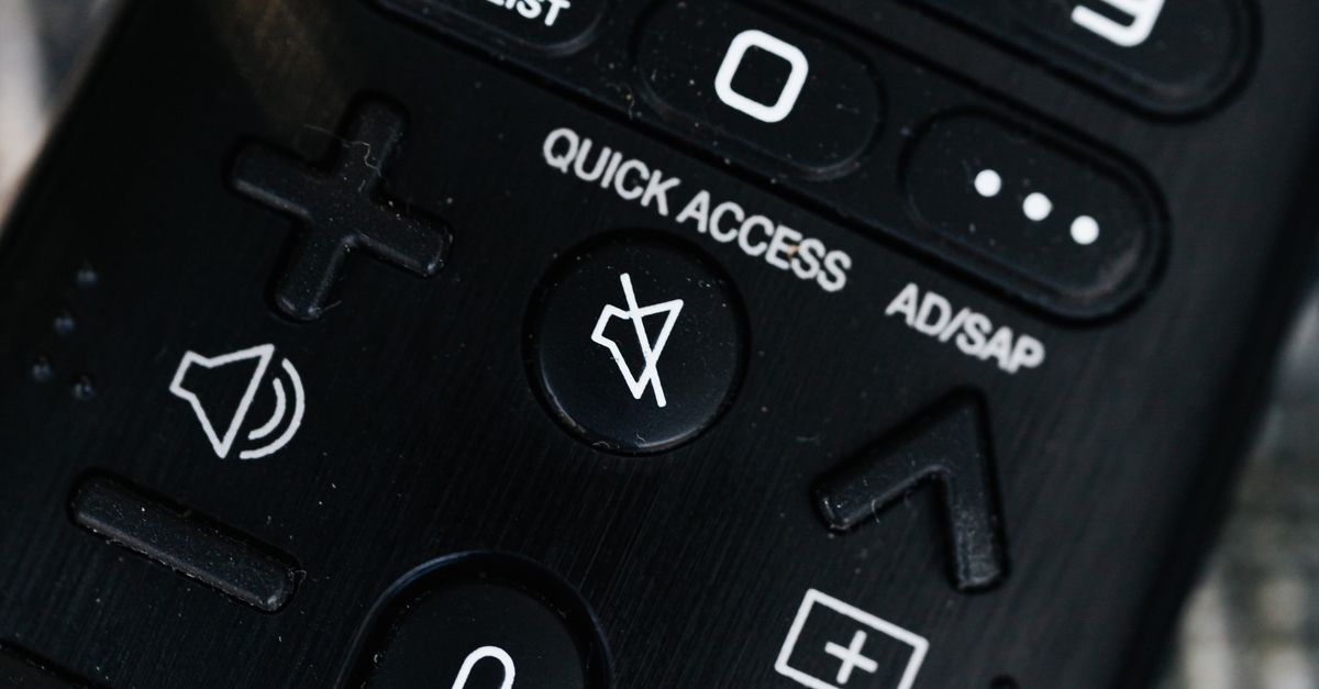 Quick Access Button On a Remote Control · Free Stock Photo
