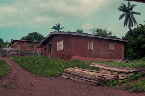 Imagine de stoc gratuită din african sat