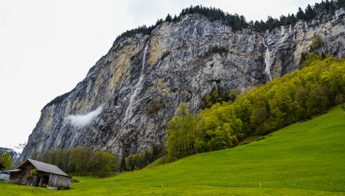 シーン, シュタウプバッハ秋, スイスの無料の写真素材