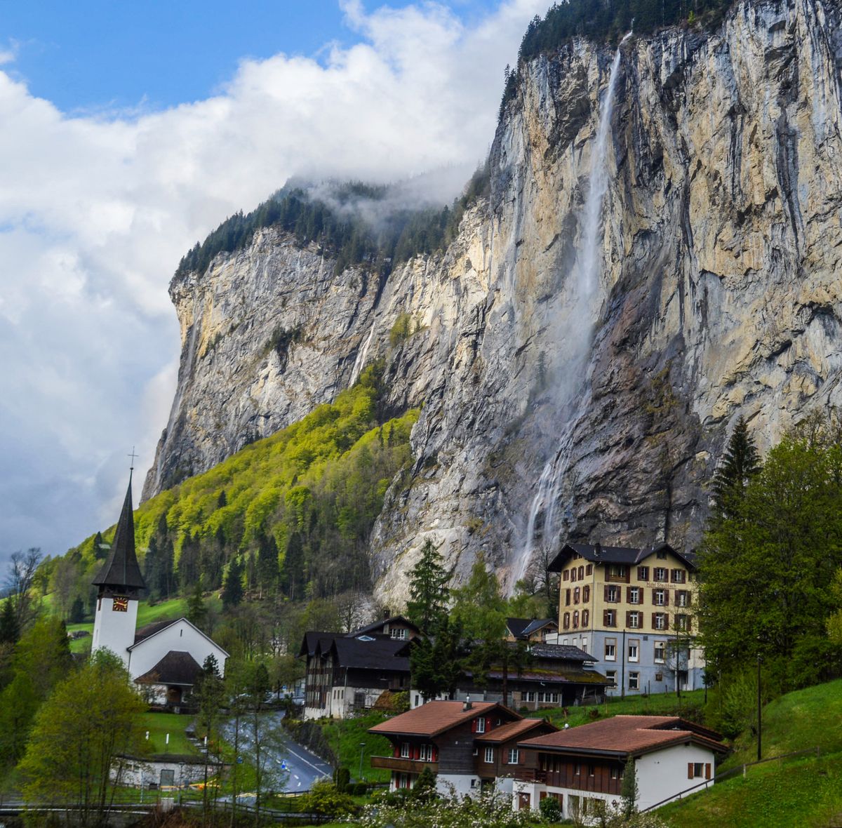 The Lift to Waterfalls That Run in the Dark