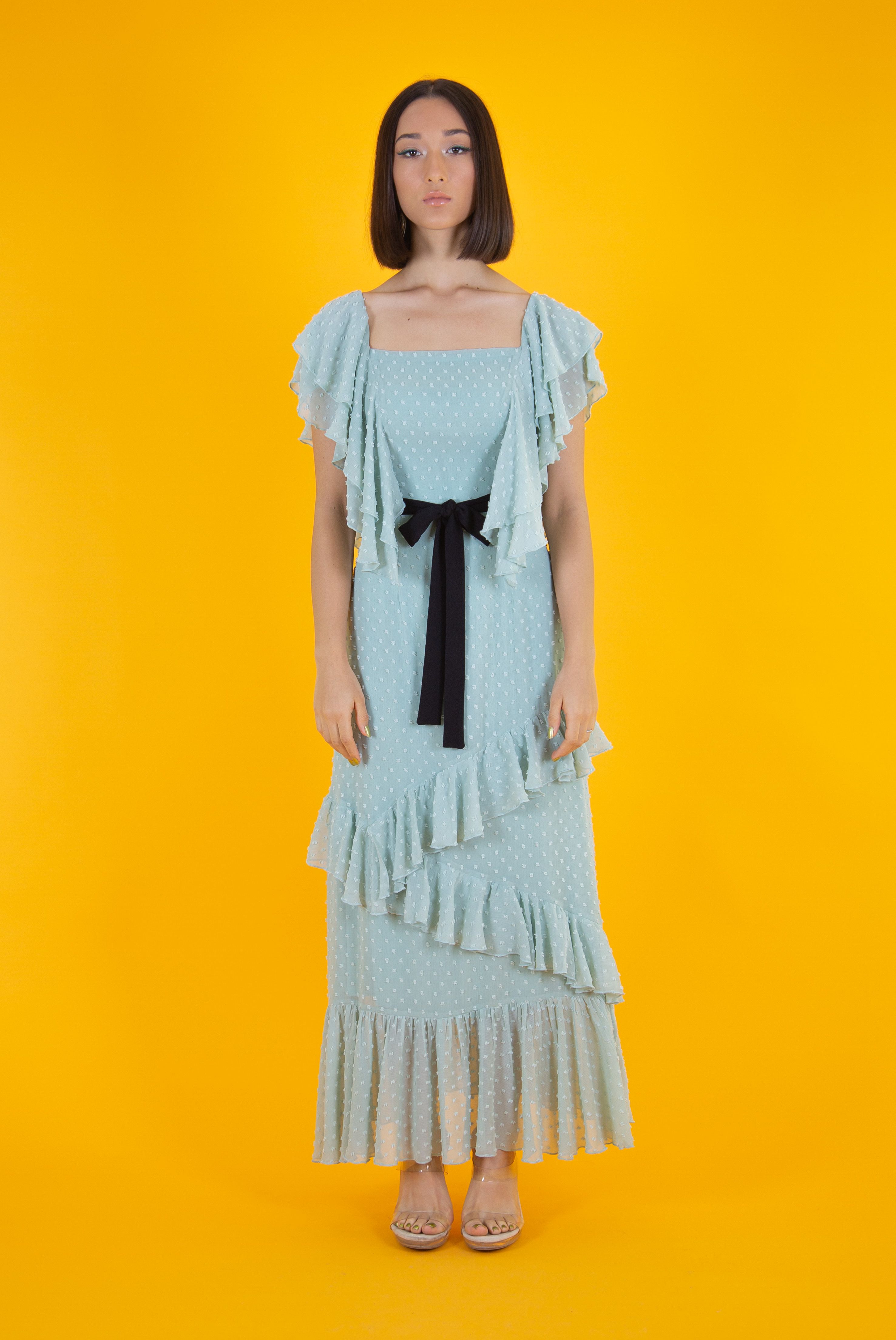 A Woman in Blue Dress · Free Stock Photo