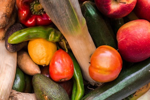 Free stock photo of avocados, fresh vegetable, fruit tray