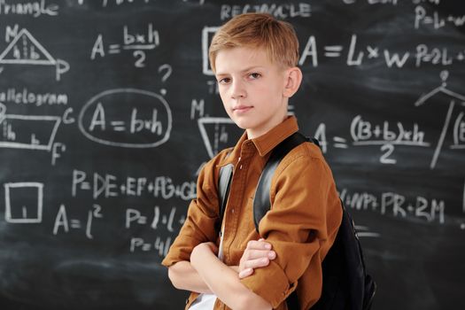 Boy in Brown Jacket