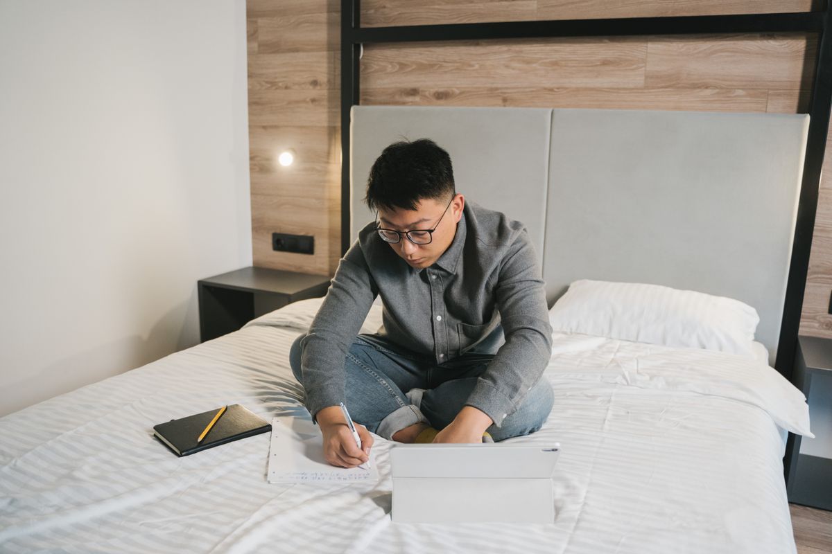 student moves in Galgate — Loaded properly: blankets, straps and a plan in Galgate