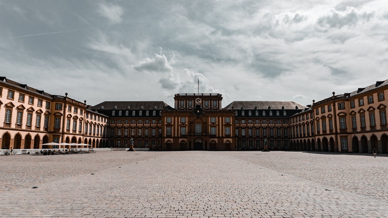 Free Historical Building of City University Stock Photo