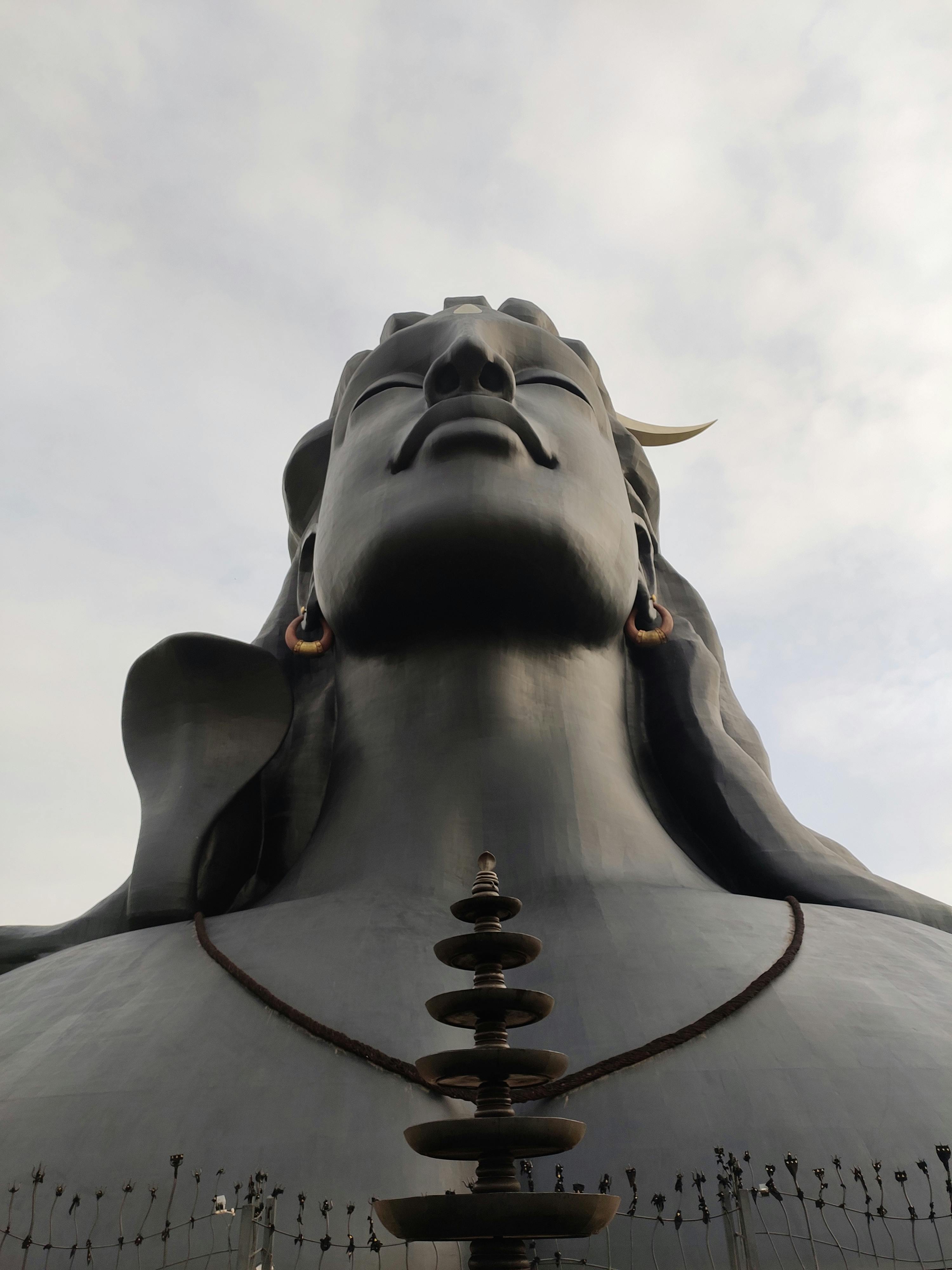 Free download The giant Adiyogi Shiva Statue at Isha Yoga Center Coimbatore  [1300x956] for your Desktop, Mobile & Tablet | Explore 44+ Isha Shiva  Wallpapers | Shiva Images Wallpapers, God Shiva Wallpaper,