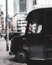 Black Truck Parked on the Street