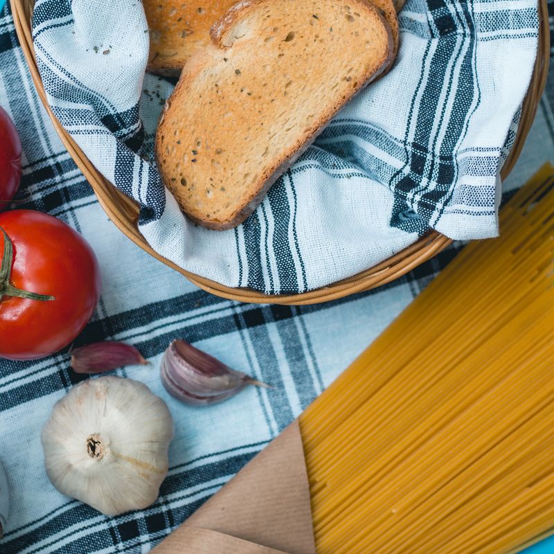 Sourdough Spanish Toasted Garlic and Smoked Paprika Rounds
