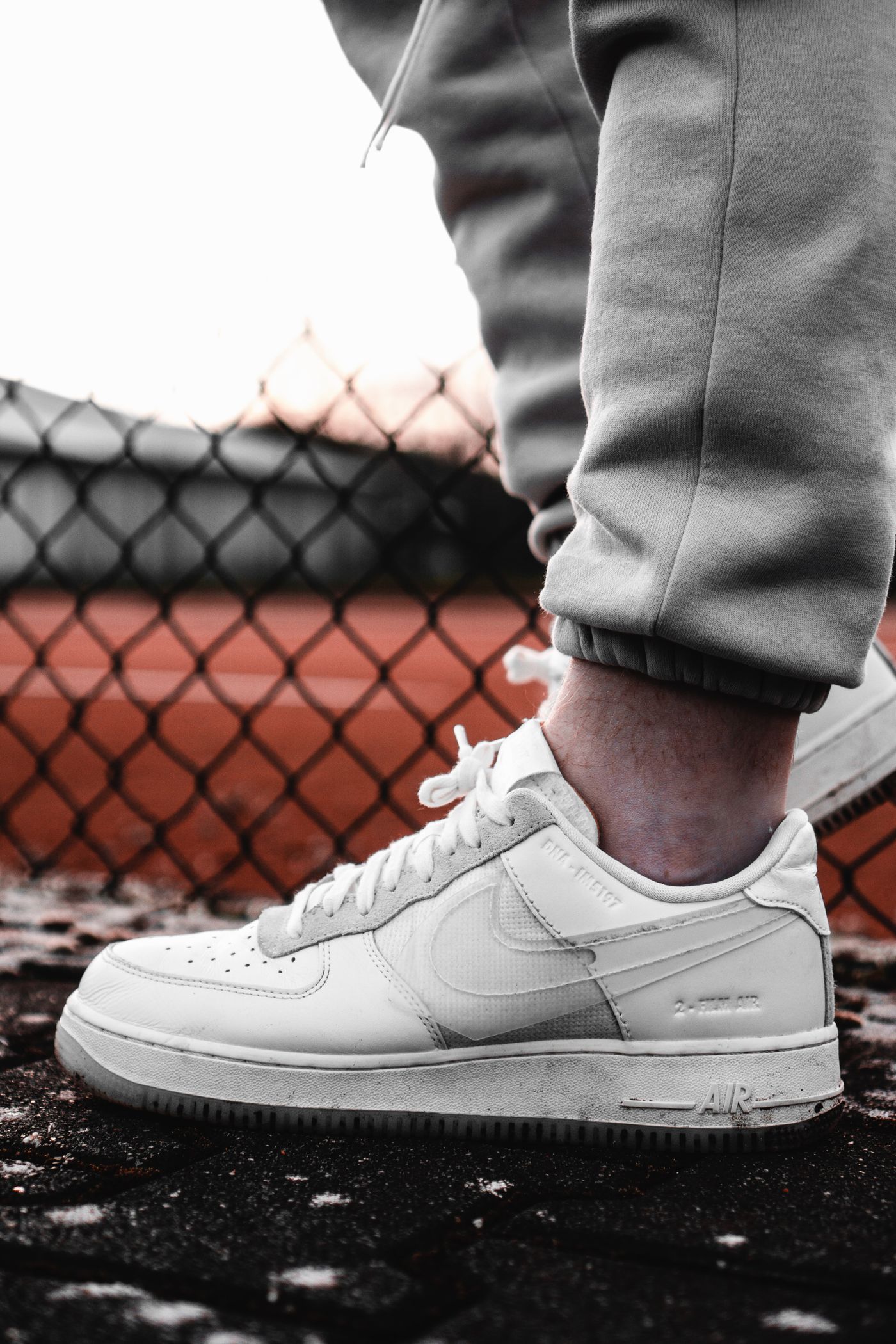 Sesudah — Deep clean · AF1 habis hujan