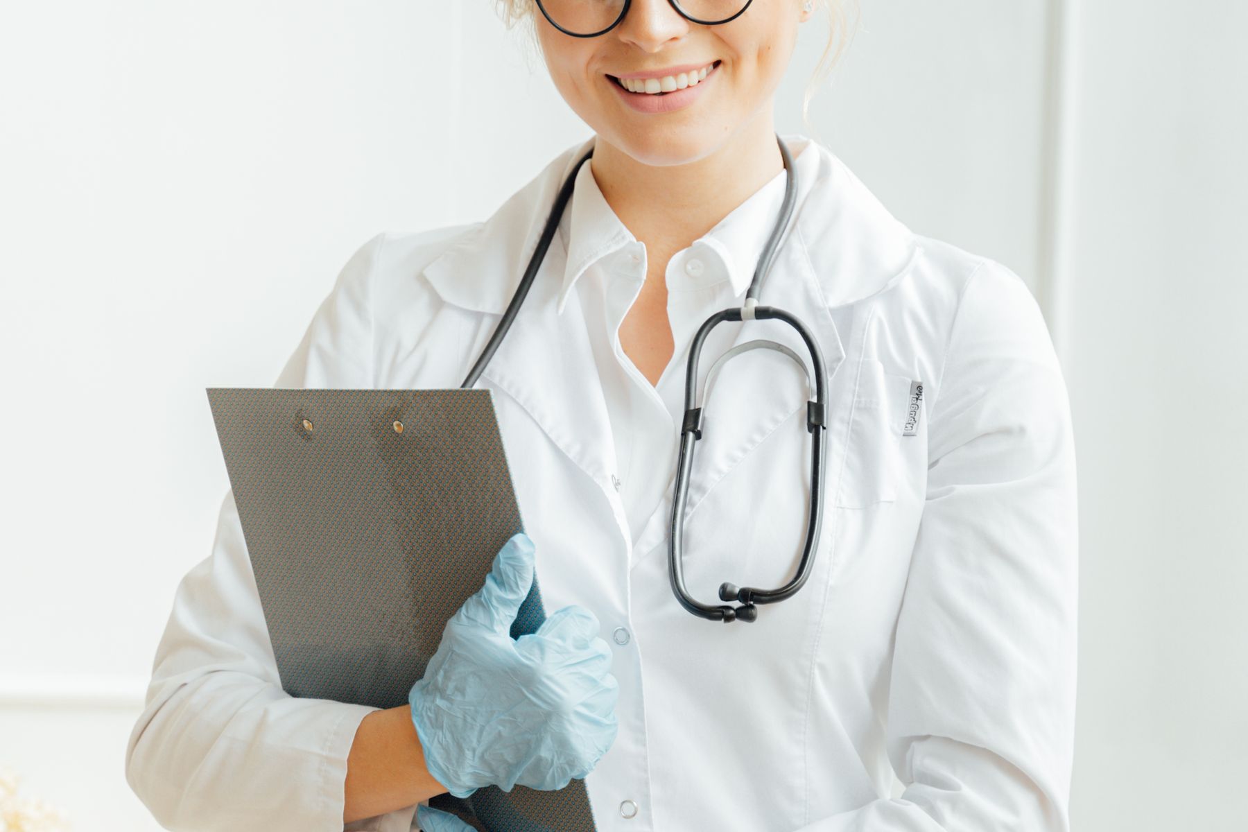 Doctor and patient in a calm, professional consultation setting