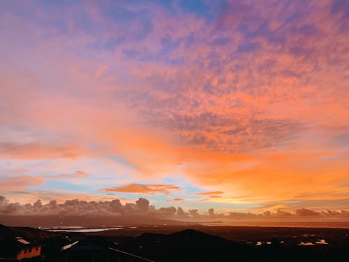 Foto stok gratis alam, awan, bayangan hitam