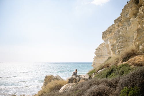 Scenic View of a Seacoast