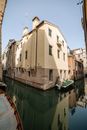 House by Canal in Venice, Italy
