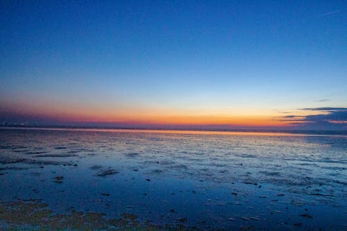 Free stock photo of afterglow, by the sea, evening