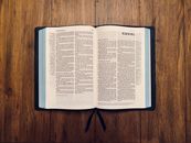 Close up of Bible