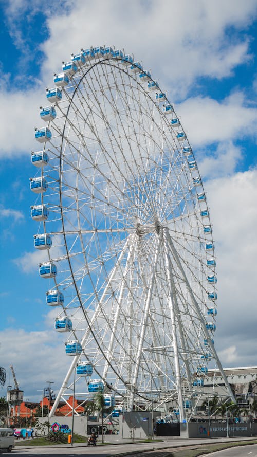 Ferris Wheel in City