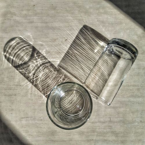 Free stock photo of clear glass, empty glass, sunlight Stock Photo