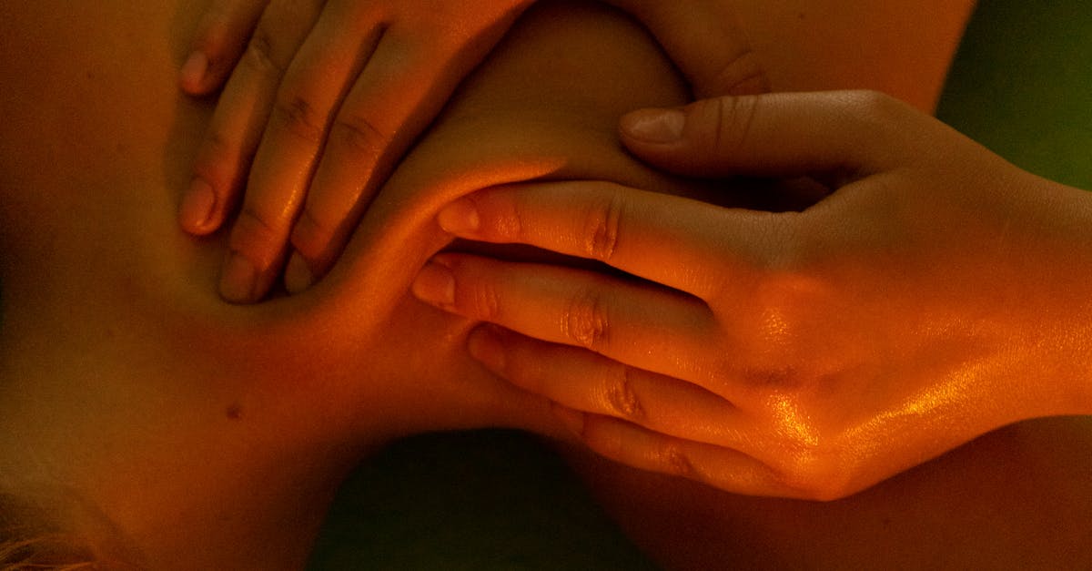 Calming massage therapy session focusing on wellness and relaxation.